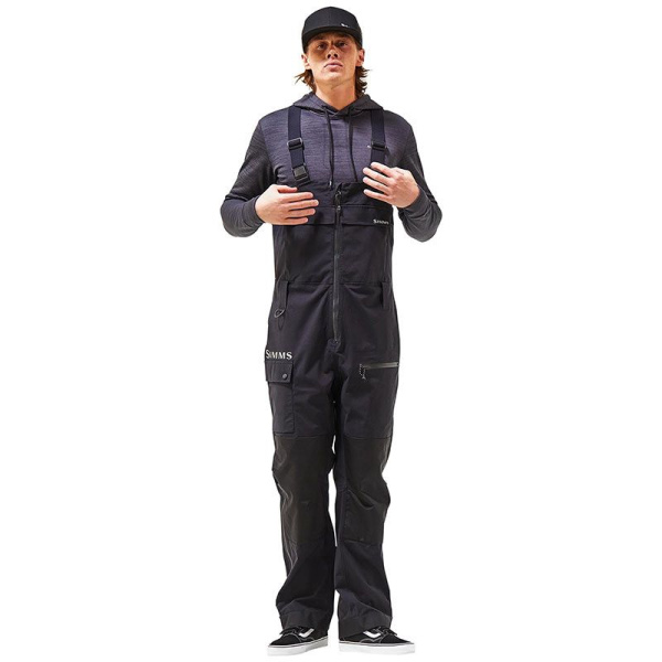 ПолуКомбинезон Simms CX Bib (Мужской; L; Black)